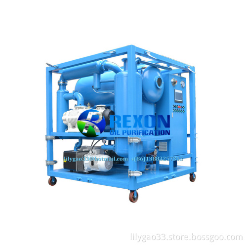 High Two Stage Vacuum Insulating Oil Regeneration Purifier